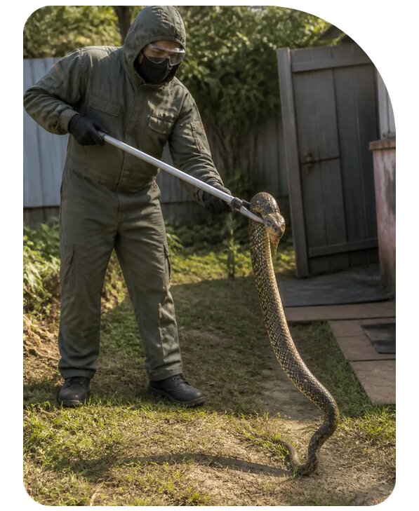Уничтожение змей срочно в Воткинске по цене от 3626 р. | Сенат-Втк